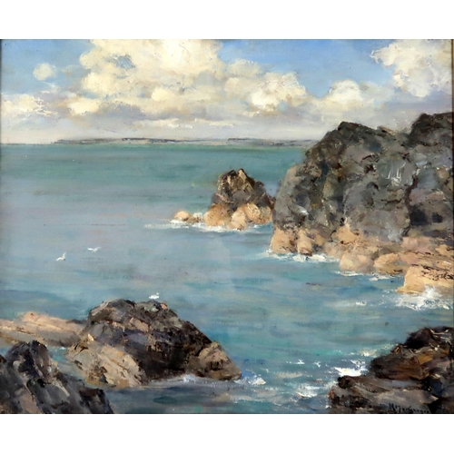 2989 - HARRY MACGREGOR (SCOTTISH, fl 1894-1934)SOLWAY SHOREOil on canvas, signed lower right, 49 x 59cm (19... 