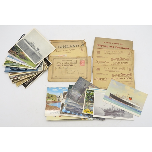 642 - A selection of 20th century postcards of mixed age, including Tuck's tourist series, various British... 