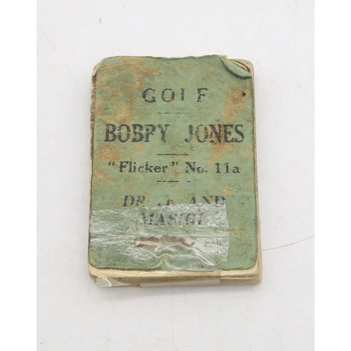 650 - SPORTING MEMORABILIAA Bobby Jones golf swing 