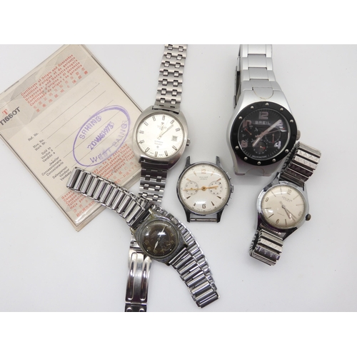 A Gents Tissot Seastar Automatic with original paperwork date