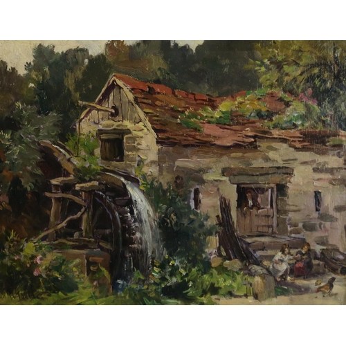 1008 - ALEC CARRUTHERS GOULD RBA, RWA Old Pamlock Mill, Hawkcom, signed, oil on board, 27 x 37cm... 