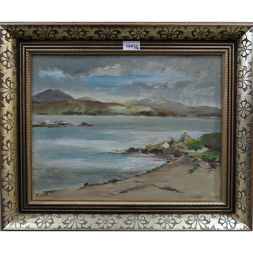 1047 - ALAN W. ROBERTSONARRANOil on board, signed lower left, 33 x 45cmTogether with three other (4)... 