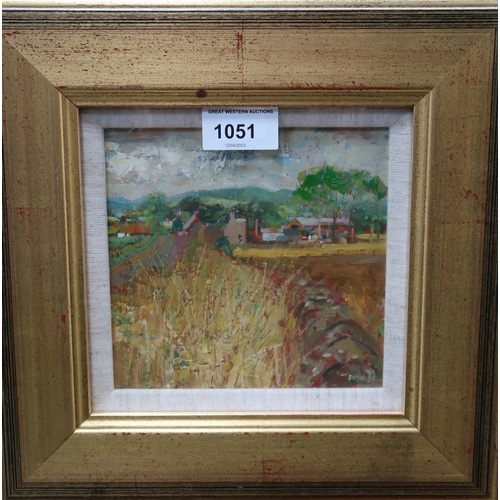 1051 - WILLIAM BIRNIE (SCOTTISH 1929-2007)HIGH SUMMER, FIFEOil on board, signed lower right, dated (19)94, ... 