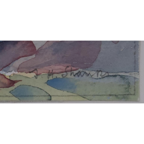 1009 - TOM HOVELL SHANKS (SCOTTISH 1921-2020)SCOTTISH LANDSCAPEWatercolour, signed lower right, 15 x 20cm... 