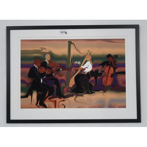 1015 - STEVE BLOOM (CONTEMPORARY b.1953)STRING SELECTIONPrint multiple, signed lower right, numbered 1188/2... 