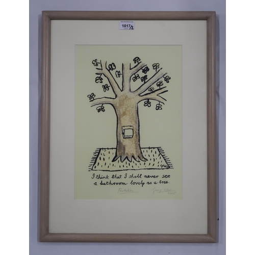 1017 - GEORGE WYLLIE (SCOTTISH 1921-2012)FERTILITYPrint multiple, signed lower right, dated 2005, 39 x 26cm... 