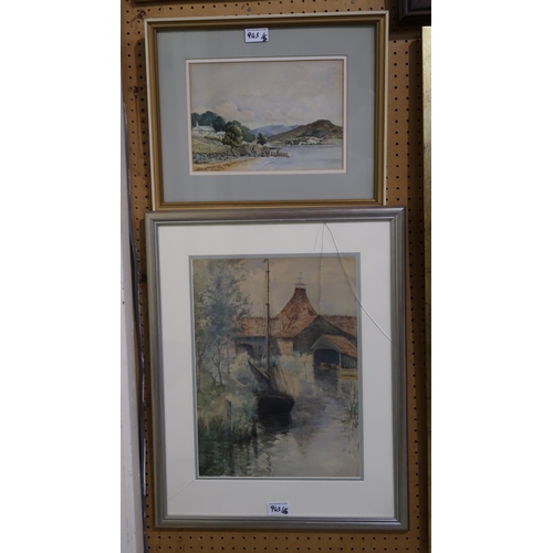 943 - SCOTTISH SCHOOLWatercolour, signed lower left 'Mathieson', dated (19)81, 36 x 50cmTogether with 4 ot... 