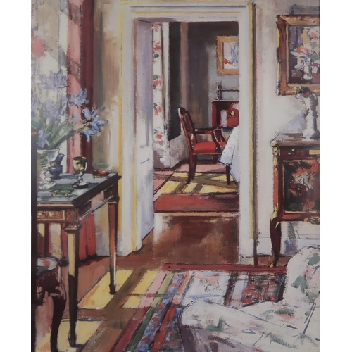 988 - AFTER FRANCIS CAMPBELL BOILEAU CADELL R.S.A. R.S.W (SCOTTISH 1883-1937)INTERIOR, CROFT HOUSE, 1932Pr... 