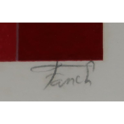 997 - FRANÇOIS LEDAN 'FANCH' (FRENCH b.1949)POOL HOUSE IN PALM BEACHPrint multiple, signed lower right, nu... 