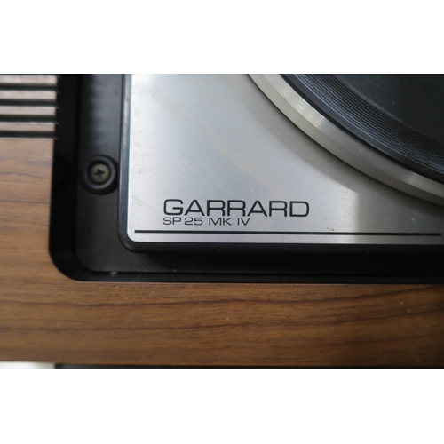 157 - A mid 20th century Garrard SP25 MK IV turntable and assorted records to include classical and spoken... 