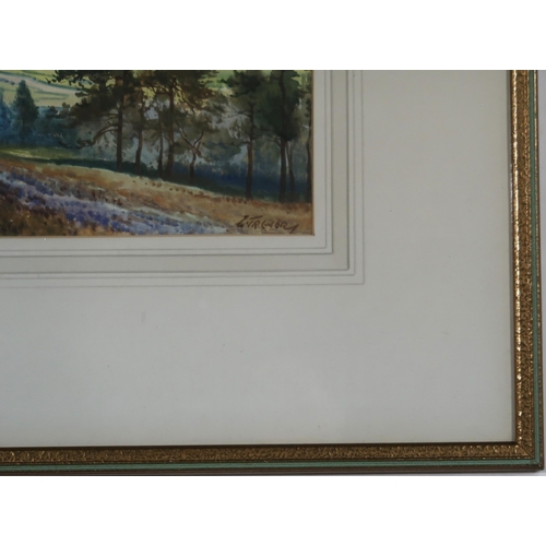 772 - GEROGE TREVOR BRIG O'DEE, INVERCAULDWatercolour, signed lower right, 24 x 35cmTitle inscribed t... 