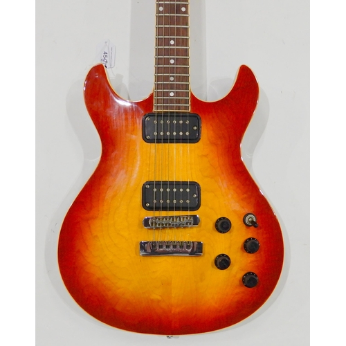 454 - Fender Esprit electric guitar Japan circa 1985 in cherry burst serial number 40300609 together with ... 