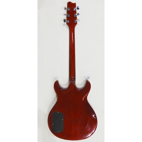 454 - Fender Esprit electric guitar Japan circa 1985 in cherry burst serial number 40300609 together with ... 