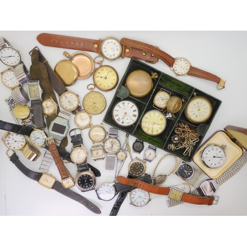 Antique top watch collection