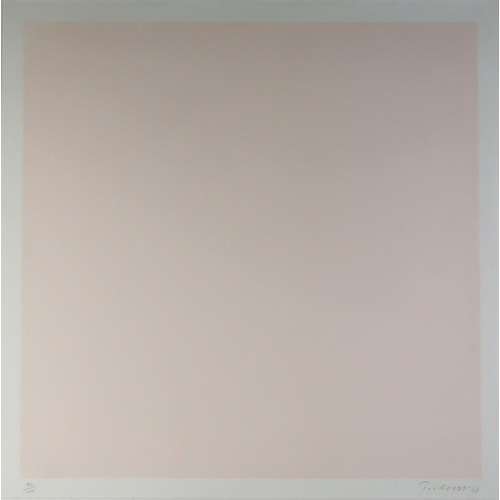 2989 - WILLIAM TURNBULL (SCOTTISH 1922-2012)PINK SQUARELithograph, signed in pencil, dated 68, numbered 70/... 