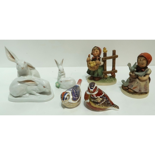 Two store - Royal Crown Derby Rabbit Figurines