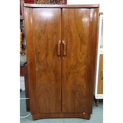 110 - An early 20th century mahogany HMV record cabinet, 95cm high x 53cm wide x 53cm deep