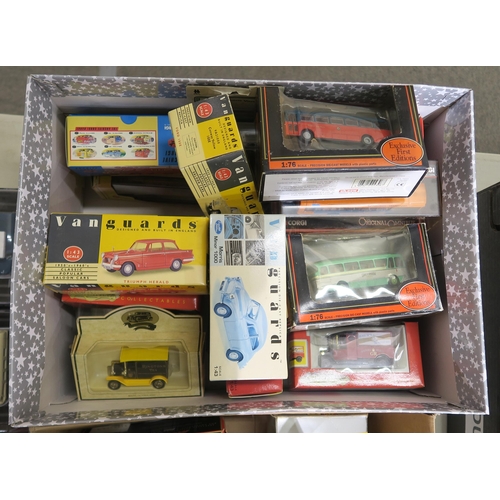 511 - Automobile models with Burago, GT Racing, Vanguard, Corgi, Matchbox etc a quantity