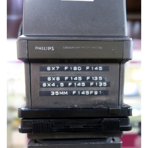 515 - PHOTOGRAPHY LAB EQUIPMENT with a Durst M305 Color enlarger, a Philips PCS 130 enlarger, JOBO Du... 