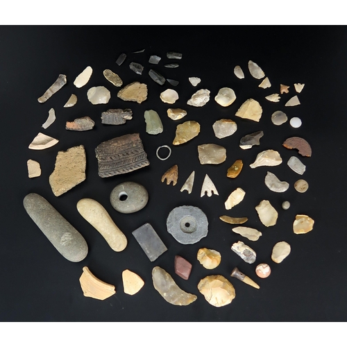 2567 - *WITHDRAWN* A COLLECTION OF ARCHAEOLOGICAL ARTEFACTS GATHERED IN THE AREA SURROUNDING DROUGHDOOL MOT... 