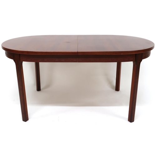 2118 - A MID 20TH CENTURY ROBERT HERITAGE FOR ARCHIE SHINE TEAK DINING SUITEcomprising six teak framed dini... 