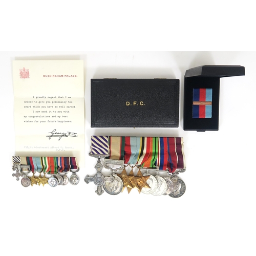 2619 - A SUPERB WW2 MEDAL GROUP AND ARCHIVE OF PERSONAL EFFECTS BELONGING TO THE LATE FLIGHT LIEUTENANT ALB... 