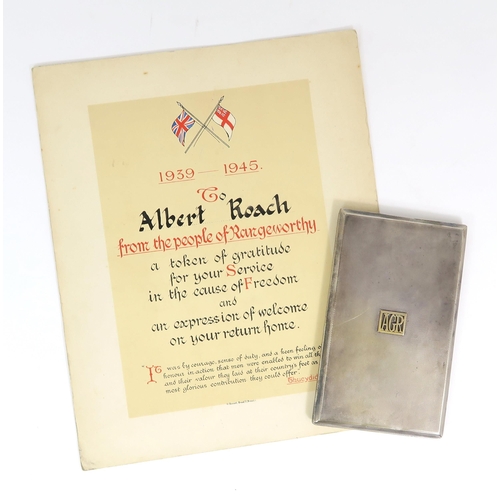 2619 - A SUPERB WW2 MEDAL GROUP AND ARCHIVE OF PERSONAL EFFECTS BELONGING TO THE LATE FLIGHT LIEUTENANT ALB... 