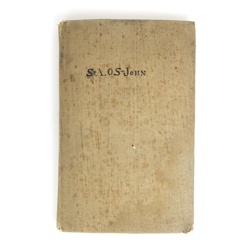 2622 - H.M.S CENTURION: A LOG BOOK KEPT BY MIDSHIPMAN St. ANDREW OLIVER St. JOHN, 1900-01During which time ... 