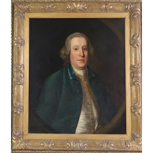 2994 - SCOTTISH SCHOOL (18TH CENTURY)RICHARD GARDNER, CUSTOMS CONTROLLER, EDINBURGHOil on canvas, feigned o... 