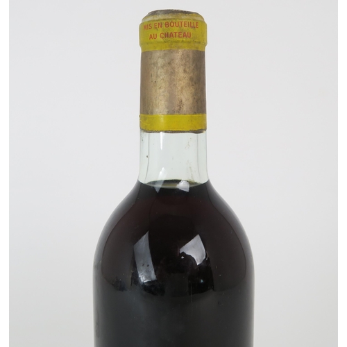 2668 - CHATEAU D 'YQUEM LUR SALUCES SAUTERNES 1963