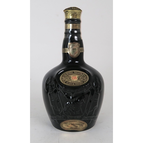 2672 - CHIVAS BROTHERS LTD ROYAL SALUTE LXX 21 YEAR OLD BLENDED SCOTCH WHISKY, 70CL, 40% ABV Chinese Export... 