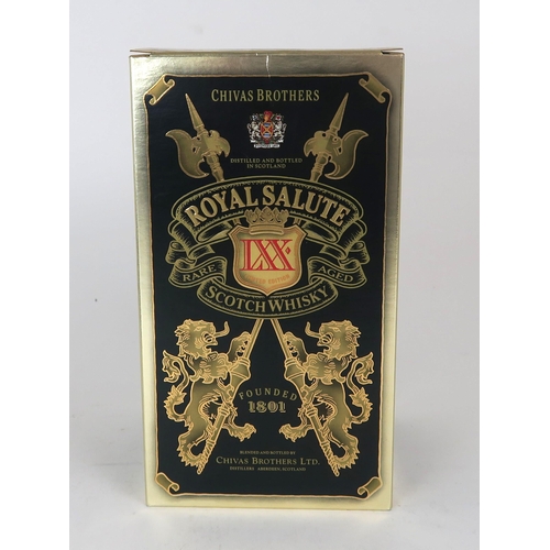 2672 - CHIVAS BROTHERS LTD ROYAL SALUTE LXX 21 YEAR OLD BLENDED SCOTCH WHISKY, 70CL, 40% ABV Chinese Export... 