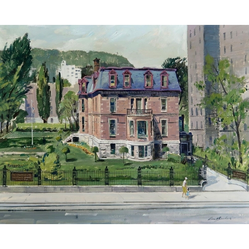 3003 - LORNE BOUCHARD (CANADIAN 1913-1978)MONTREAL SUMMEROil on board, signed lower right, 60 x 75cm (24 x ... 