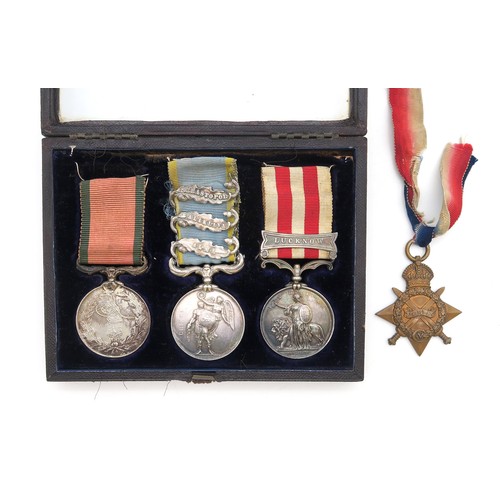 2614A - A VICTORIAN MEDAL GROUP OF THREE TO CORPORAL RICHARD TORRANCE, 42nd ROYAL HIGHLANDERSComprising Turk... 