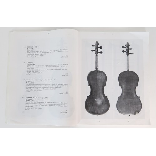 2555A - GIOVANNI GAGLIANO (Naples circa 1785-1815)A two piece back violin 35.5cm labelled to the interior Jo... 