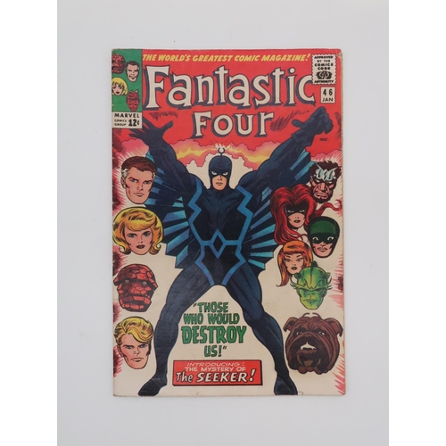 526 - FANTASTIC FOUR #46 (1966)12¢, first appearance of Black Bolt & first Black Bolt cover, Jack Kirb... 