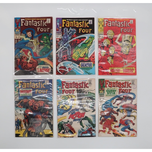 527 - FANTASTIC FOUR #65, #68, #71 & #73-75 (1967-)includes the first appearances of Ronan The Accuser... 