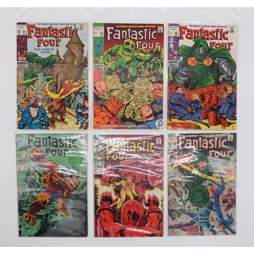 528 - FANTASTIC FOUR (1968-)issues #79, #81 (The Inhuman Crystal joins the team as Invisible Girl's tempor... 