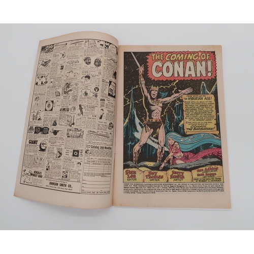 531 - CONAN THE BARBARIAN #1 (1970)15¢, first appearance and origin of Conan, cameo appearance of King Kul... 