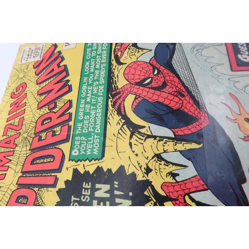 538 - THE AMAZING SPIDER-MAN #14 (1964)9d, first appearance of Green Goblin, first meeting between Spider-... 