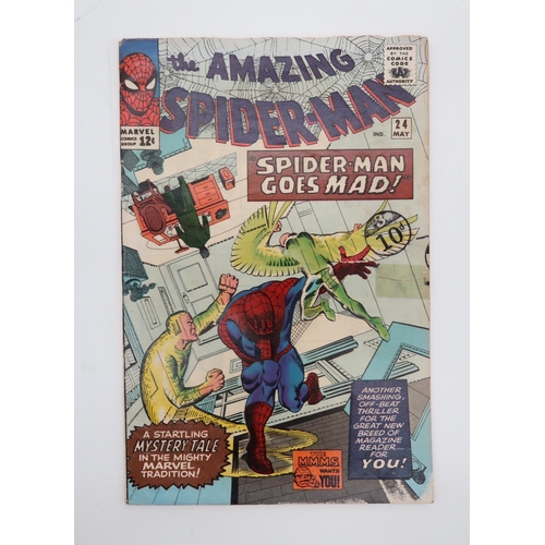 540 - THE AMAZING SPIDER-MAN #24 & #25 (1965)12¢, first cameo appearance of Mary Jane Watson, first ap... 