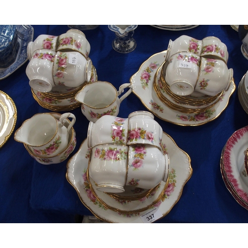 337 - A Royal Albert Chatsworth pattern teaset