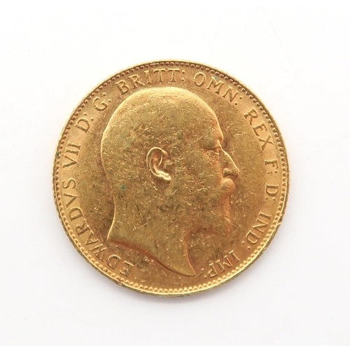 503 - SOVEREIGN COIN  Edward VII 1907 8 grams