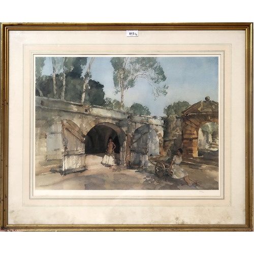 813 - AFTER SIR WILLIAM RUSSELL FLINT (SCOTTISH 1880-1969)BATHERSPrint multiple, numbered 251/280, blind s... 