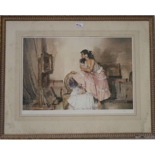 813 - AFTER SIR WILLIAM RUSSELL FLINT (SCOTTISH 1880-1969)BATHERSPrint multiple, numbered 251/280, blind s... 