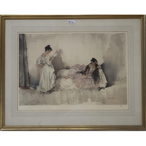 813 - AFTER SIR WILLIAM RUSSELL FLINT (SCOTTISH 1880-1969)BATHERSPrint multiple, numbered 251/280, blind s... 