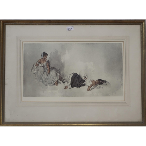 813 - AFTER SIR WILLIAM RUSSELL FLINT (SCOTTISH 1880-1969)BATHERSPrint multiple, numbered 251/280, blind s... 