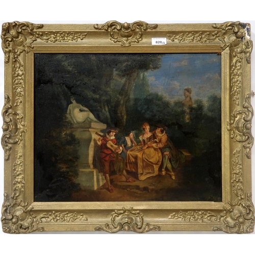 820 - 19th CENTURY SCHOOL SUMMER EVENING Oil on board, 39 x 49cm Together with another (2)... 