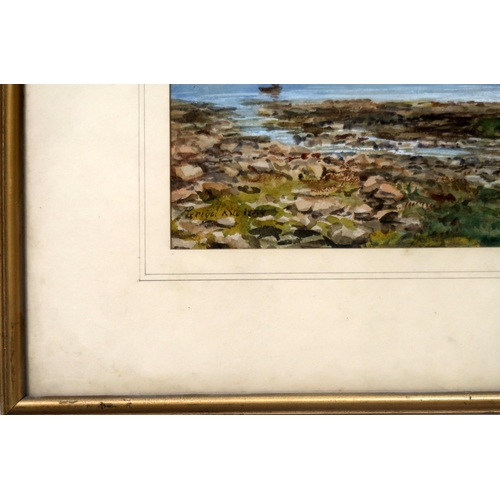 826 - ARTHUR PERIGAL RSA (ENGLISH 1816-1884)LOCH VIEWWatercolour, signed lower right, dated 1880Together w... 