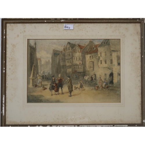 826 - ARTHUR PERIGAL RSA (ENGLISH 1816-1884)LOCH VIEWWatercolour, signed lower right, dated 1880Together w... 